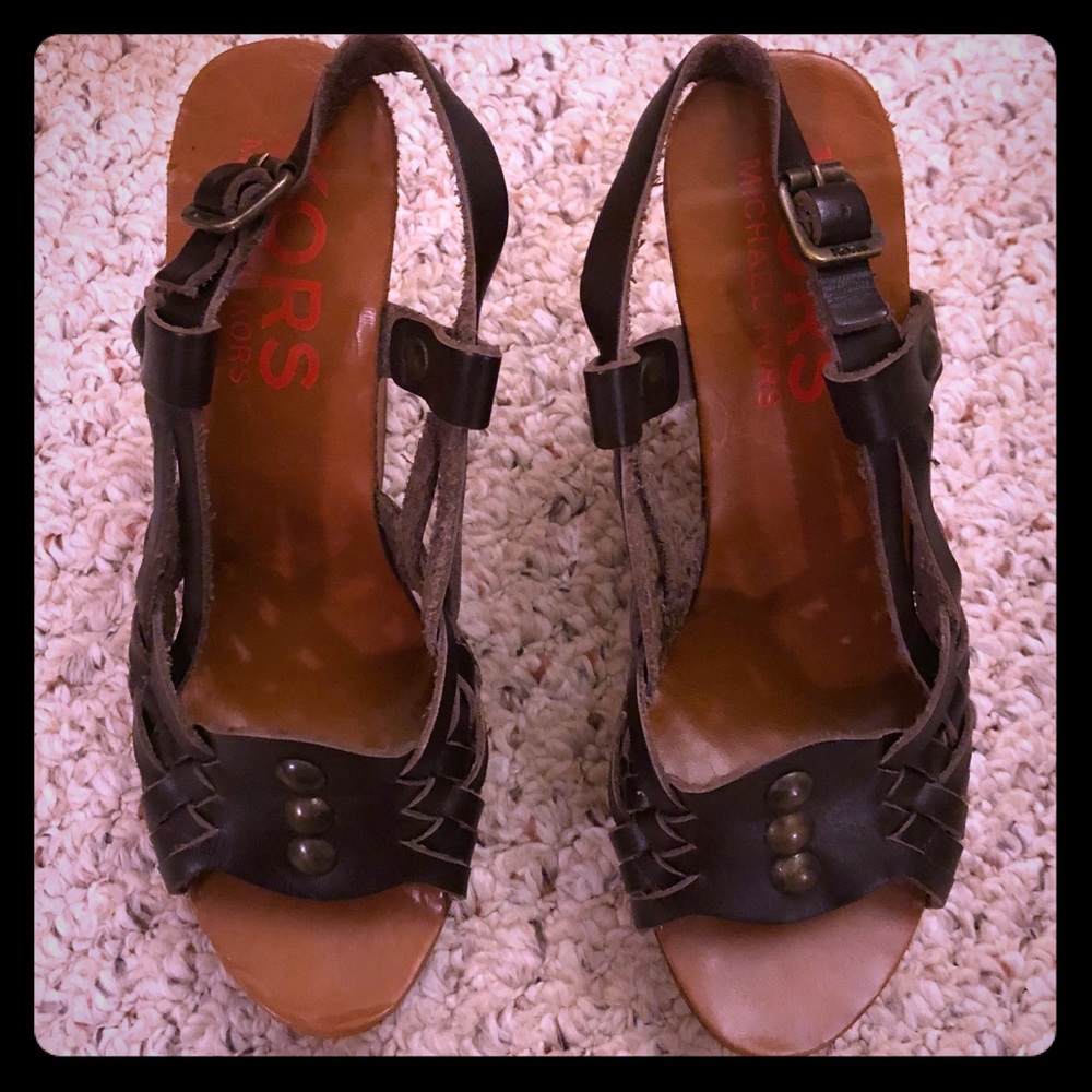Michael Kors platform sandals 6M